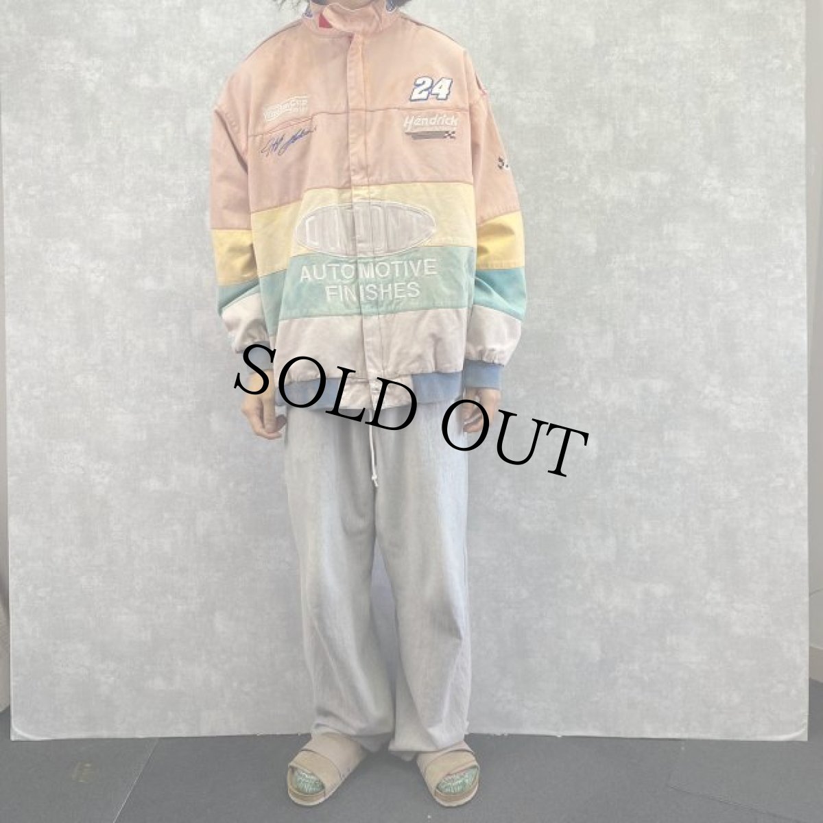 画像3: CHASE AUTHENTICS 刺繍レーシングジャケット XL (3)