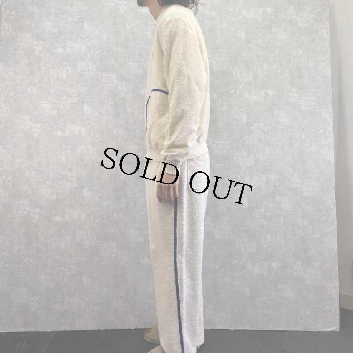 画像3: pierre cardin パイルジャケット&イージーパンツ SETUP XL (3)