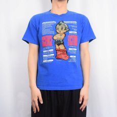 画像2: 鉄腕アトム レンチキュラー キャラクタープリントTシャツ M (2)