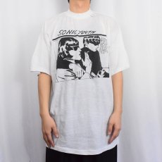 画像2: 90's EURO SONIC YOUTH "GOO" オルタナティヴ・ロックバンド プリントTシャツ XL (2)