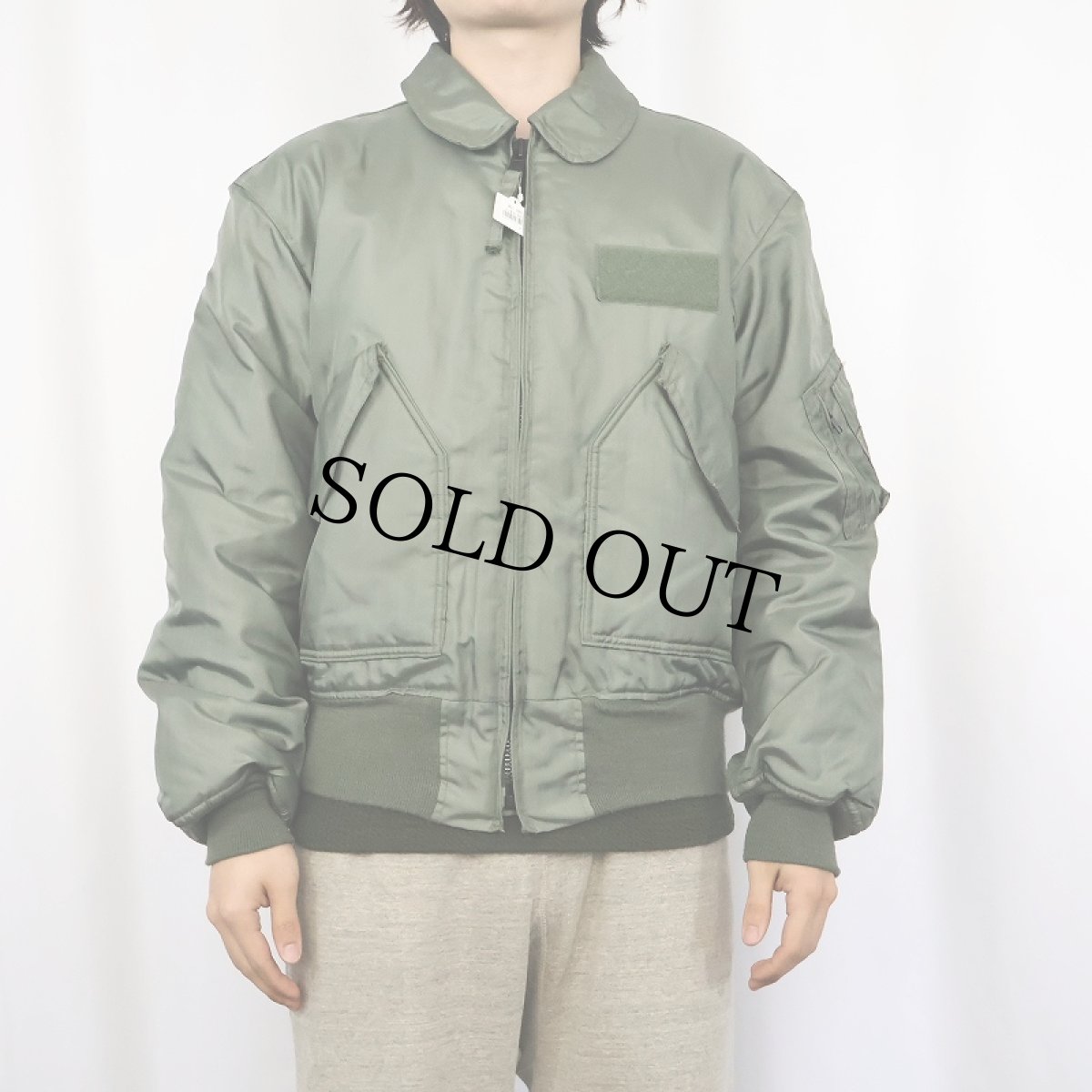 画像2: 2000's U.S.AIR FORCE CWU-45/P フライトジャケット MEDIUM (2)