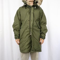 画像2: 70's U.S.ARMY M-65 モッズコート ライナー&コヨーテファーフード付き X-SMALL REGULAR (2)