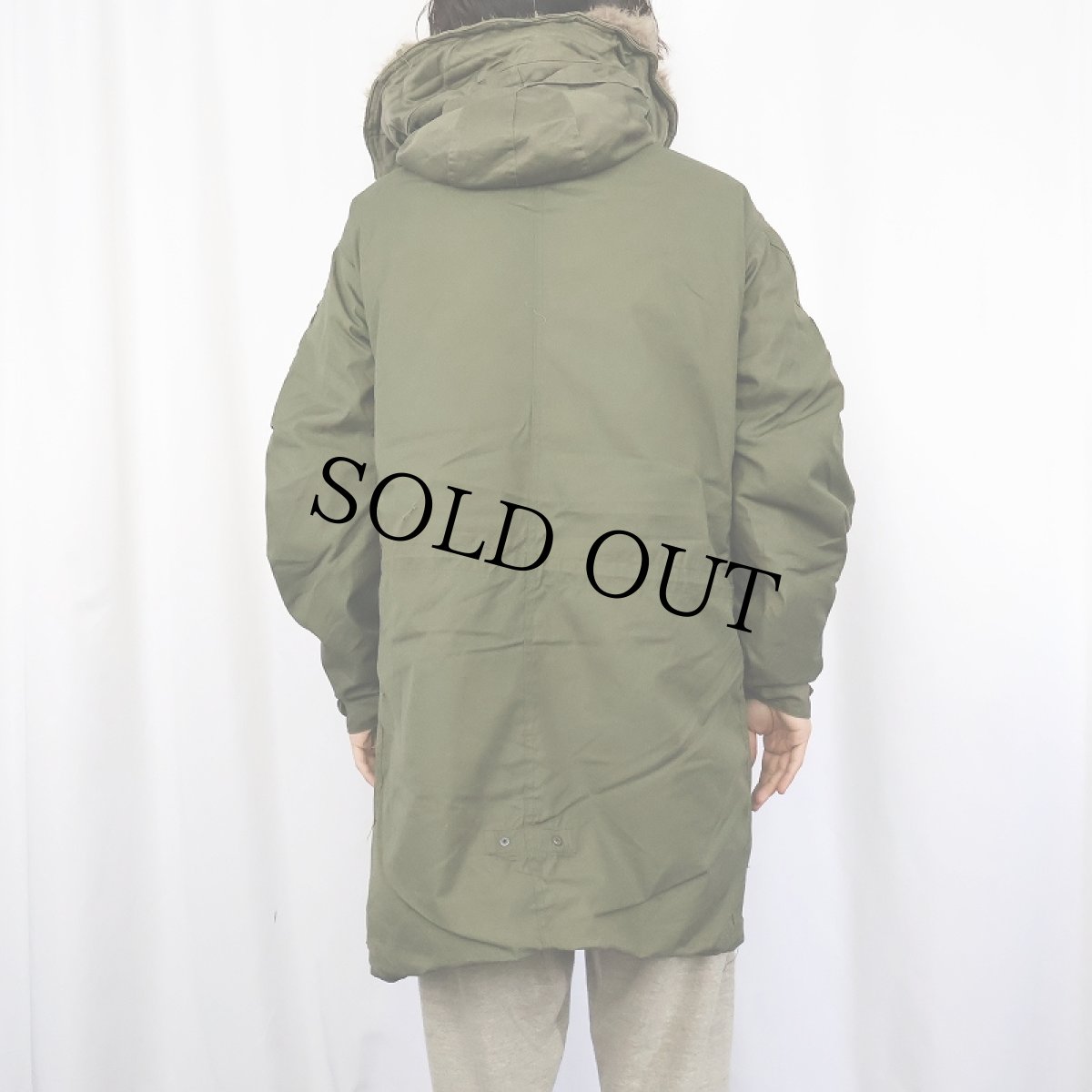 画像3: 70's U.S.ARMY M-65 モッズコート ライナー&コヨーテファーフード付き X-SMALL REGULAR (3)