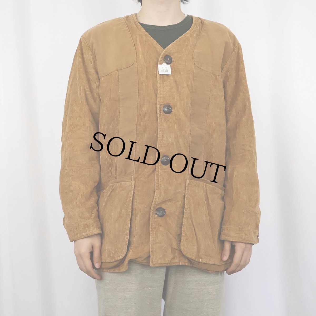 画像2: 60's Western Field コーデュロイ ノーフォーク ハンティングジャケット (2)