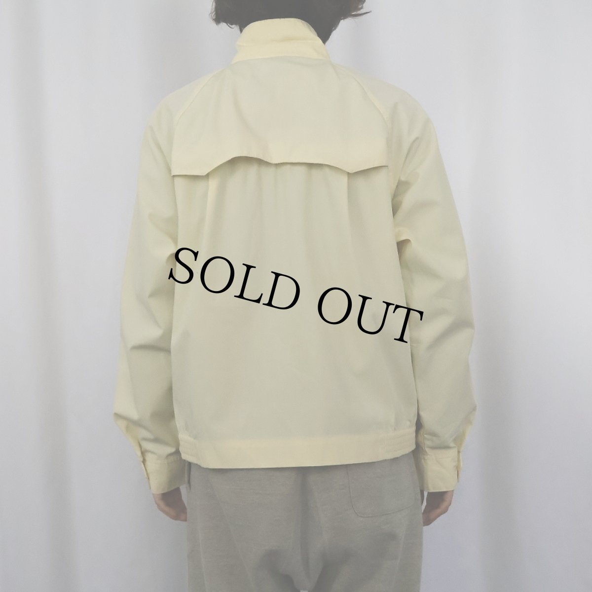 画像3: 60's PERMANENT PRESS "U.S.NAVY" 刺繍入り コットンポリスイングトップ L (3)