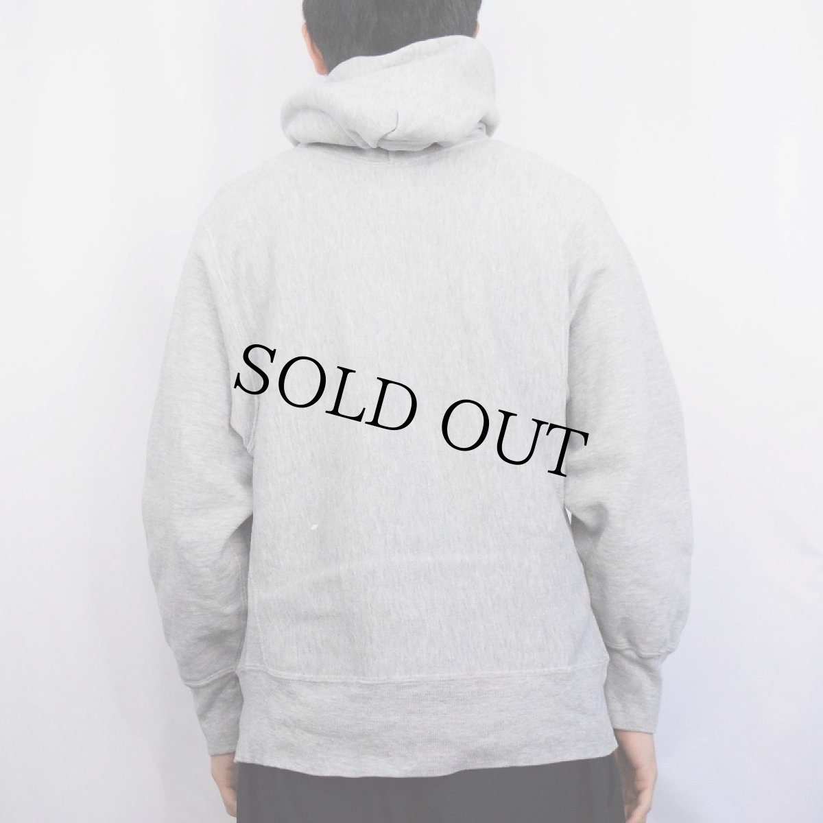 画像3: 70's Champion 青単色タグ REVERSE WEAVE USA製 "TAFT" プリントスウェットフーディー M (3)