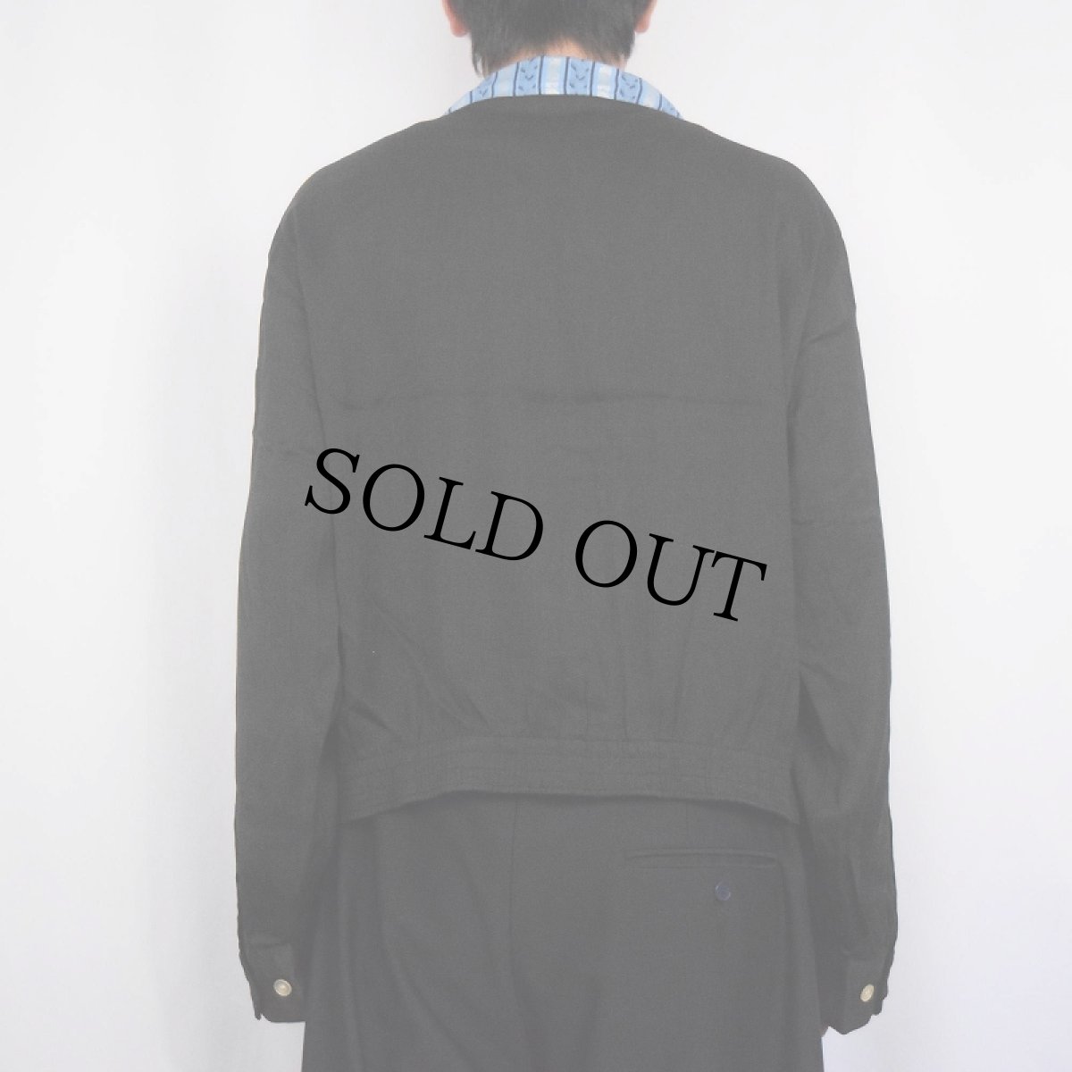 画像3: 50's Bud Berma レーヨンオープンカラーシャツ BLACK L (3)