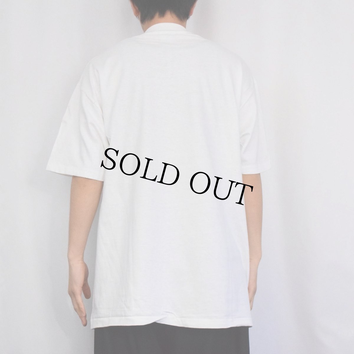 画像3: 1989 Frank Kozik USA製 "SOUND EXCHANGE" アートプリントTシャツ DEADSTOCK XL (3)