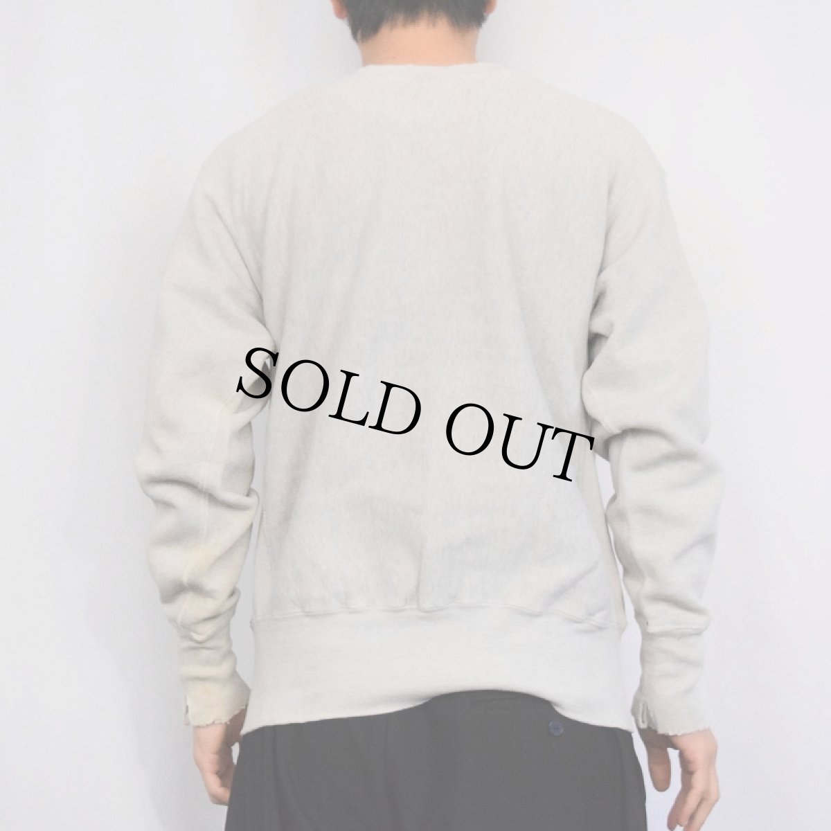 画像3: 70's Champion 赤単タグ REVERSE WEAVE USA製  "WESTMINSTER GROSS COUNTRY" プリントスウェット M (3)