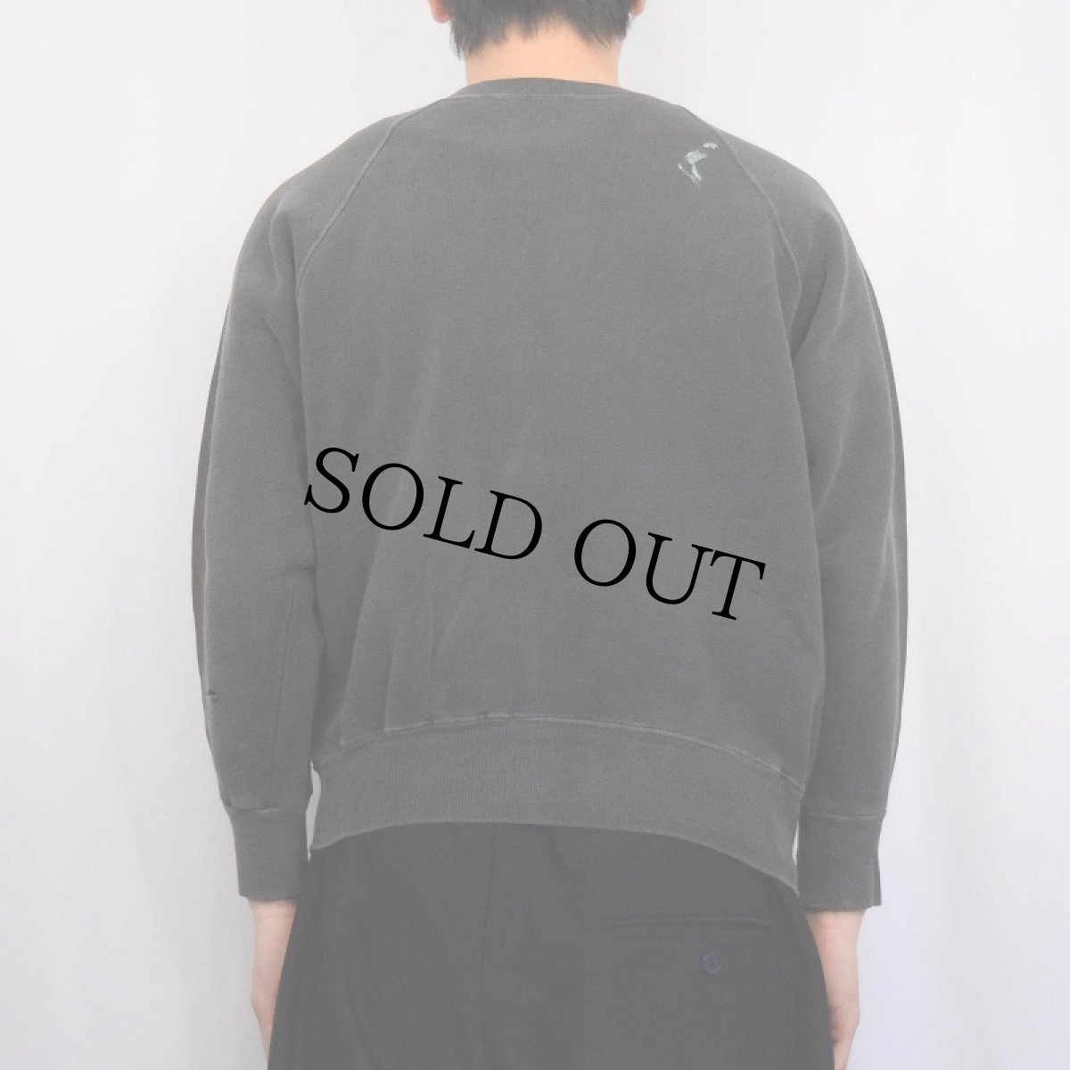 画像3: 60's "I drink because I'm frustrated...." モンスタープリントスウェット BLACK (3)