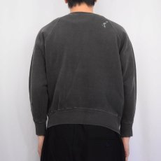 画像3: 60's "I drink because I'm frustrated...." モンスタープリントスウェット BLACK (3)