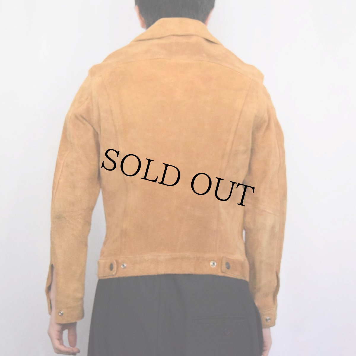 画像3: 60's LEVI'S BIGE 3rd TYPE スエードレザージャケット (3)