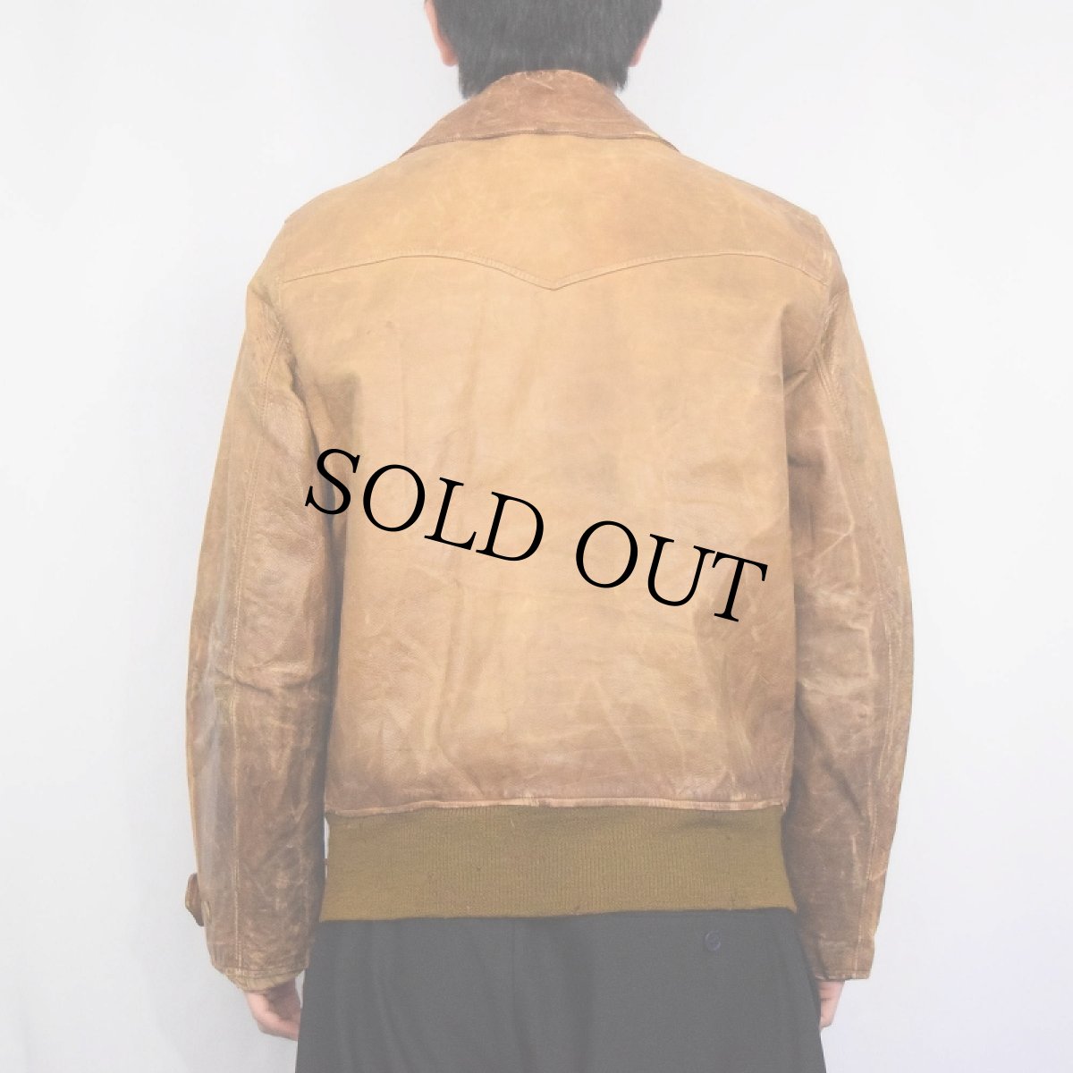 画像3: 30’s Albert Richard レザージャケット (3)