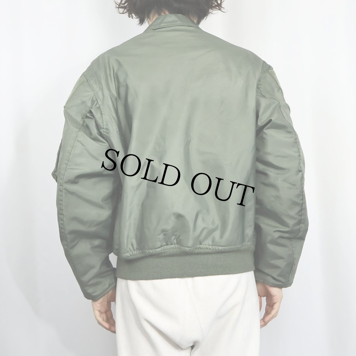 画像3: 2010's U.S.AIR FORCE CWU-36/P フライトジャケット LARGE (3)