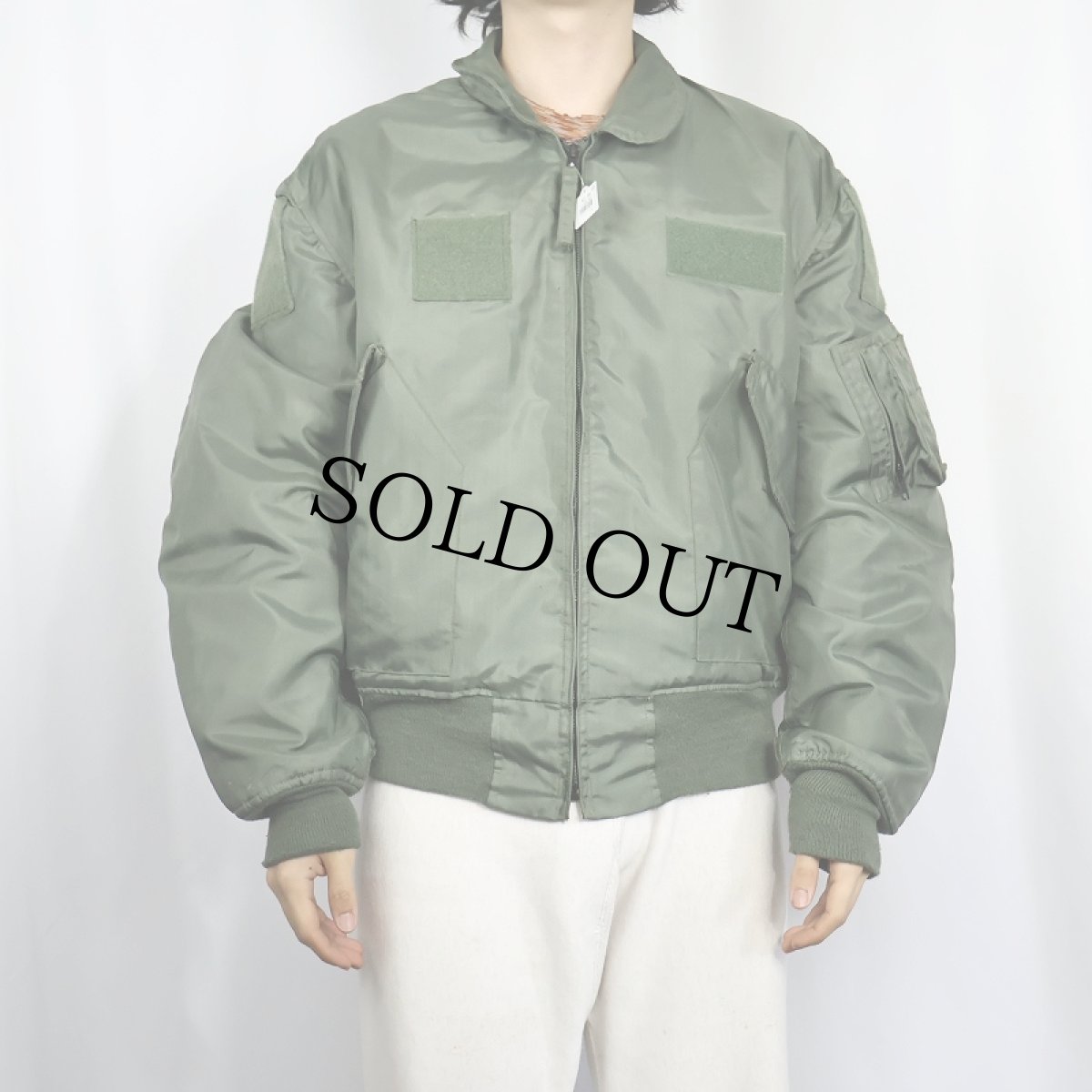 画像2: 2000's U.S.AIR FORCE CWU-36/P フライトジャケット X-LARGE (2)