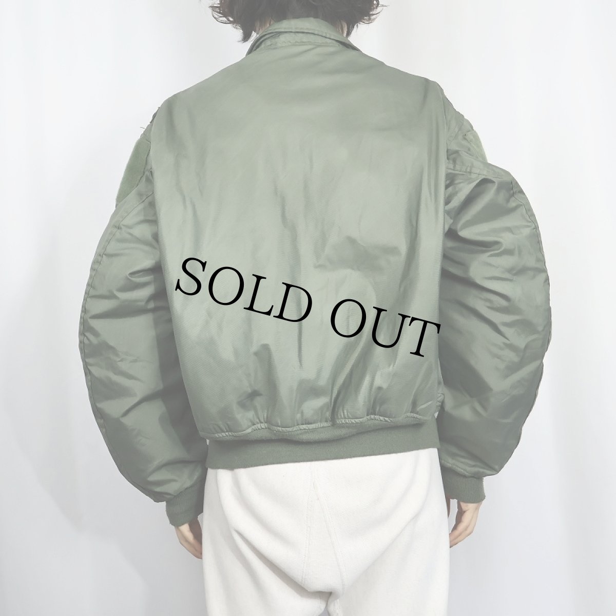 画像3: 2000's U.S.AIR FORCE CWU-36/P フライトジャケット X-LARGE (3)