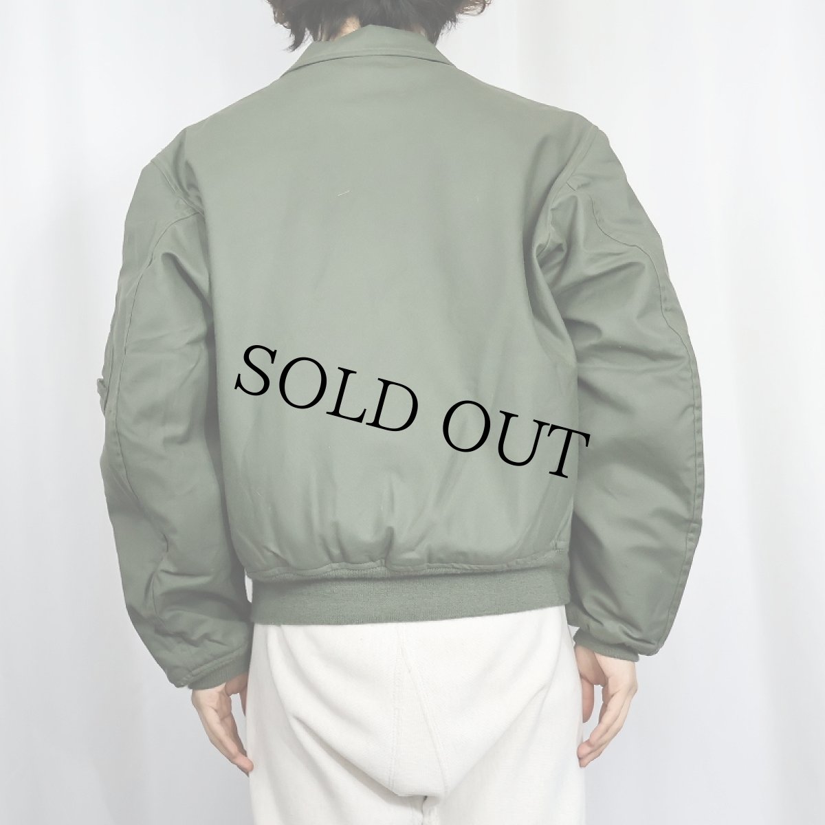 画像3: 2010's U.S.AIR FORCE CWU-36/P "NOVOLOID" フライトジャケット LARGE (3)