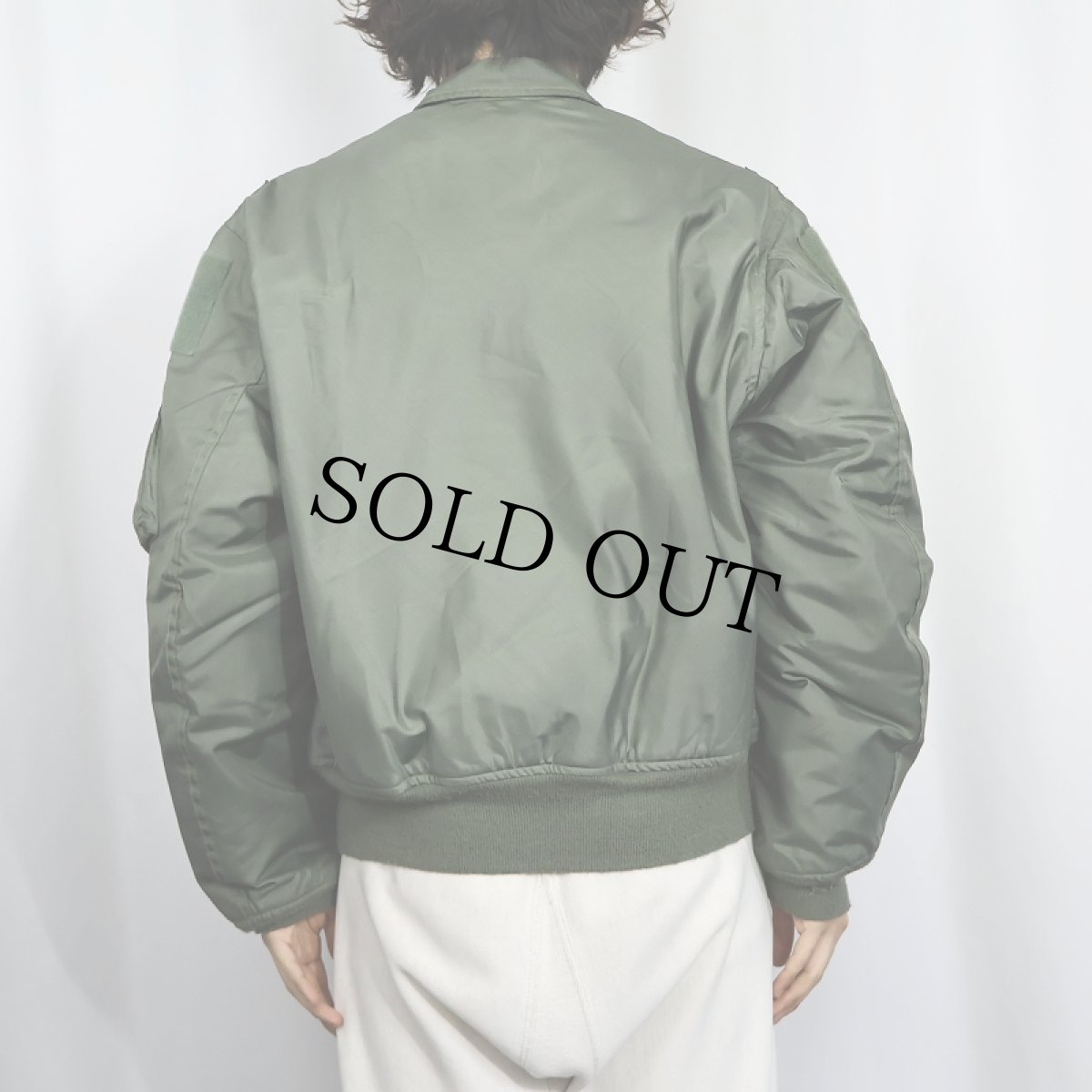 画像3: 2010's U.S.AIR FORCE CWU-36/P フライトジャケット LARGE (3)