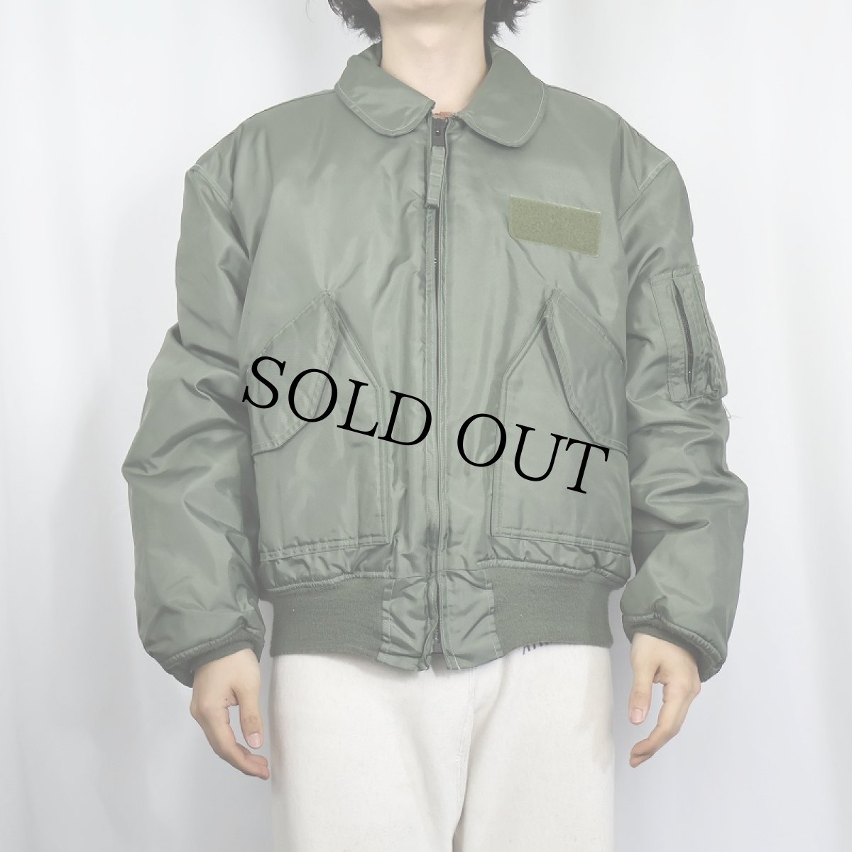 画像2: 2000's U.S.AIR FORCE CWU-45/P フライトジャケット X-LARGE (2)