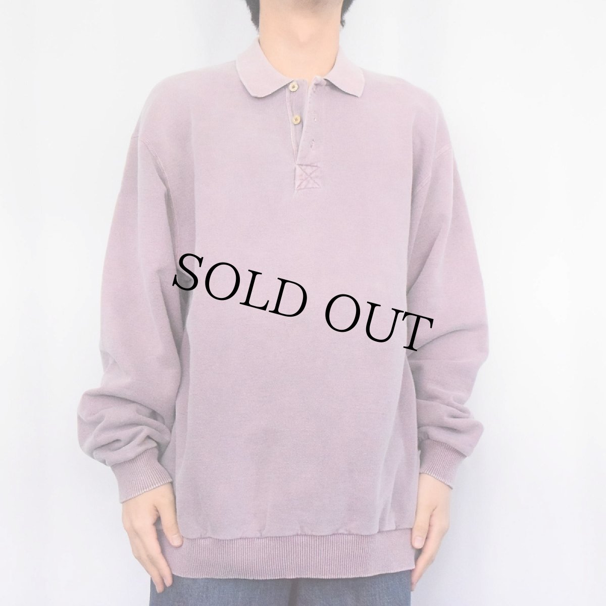 画像2: 90's NON-FICTION CANADA製 フェードスウェット M (2)