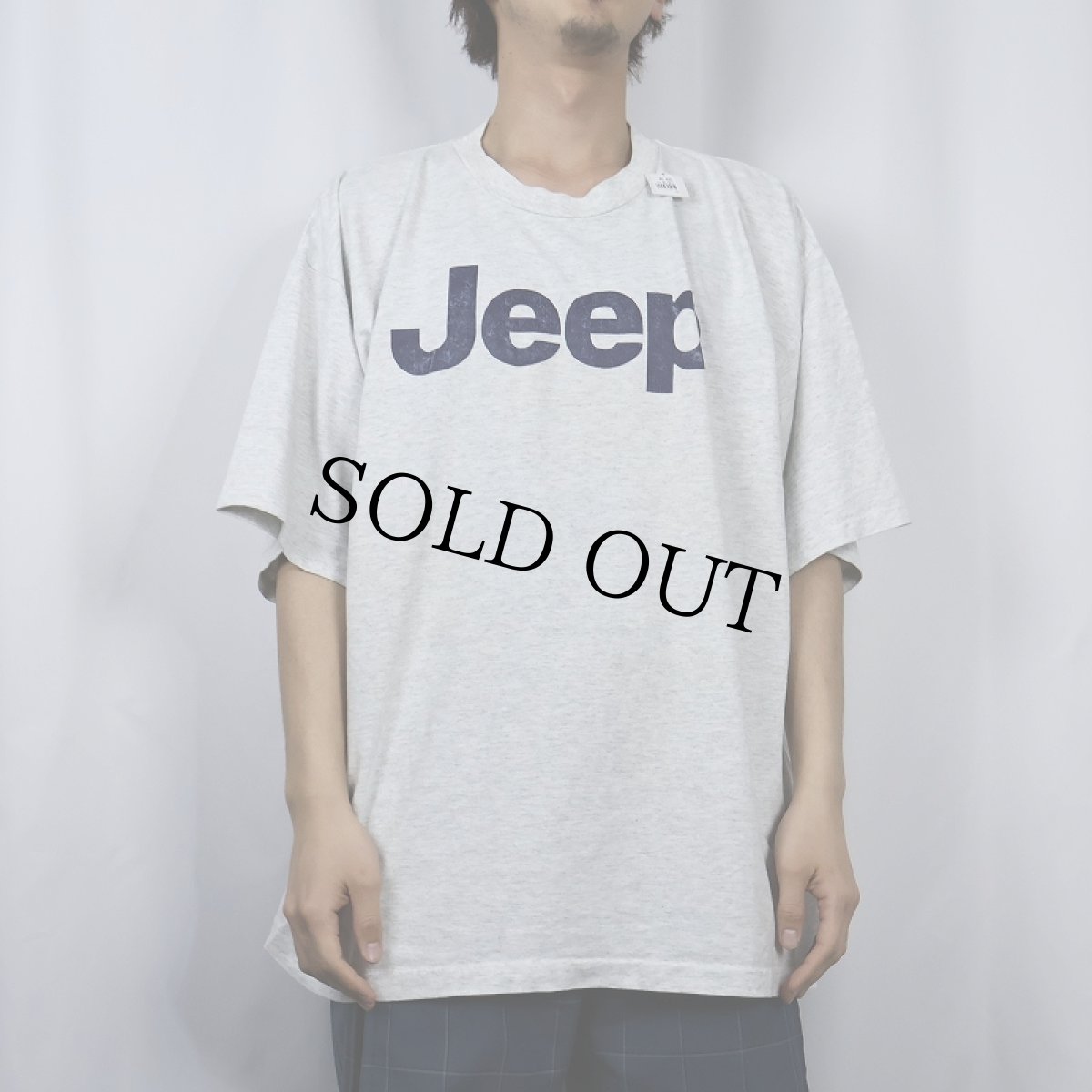 画像2: 90's jeep USA製 ロゴプリントTシャツ XXL (2)