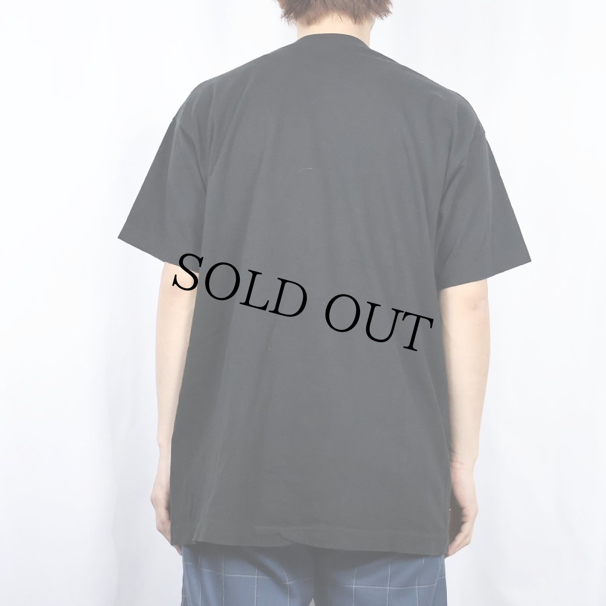 画像3: 90's USA製 "bloomers: good to the last drop..." イラストプリントTシャツ BLACK XL (3)