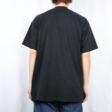画像3: 90's USA製 "bloomers: good to the last drop..." イラストプリントTシャツ BLACK XL  (3)