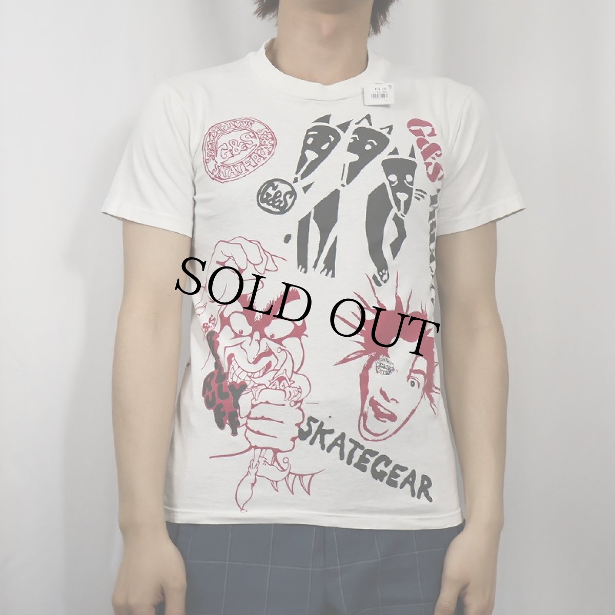 画像2: 80's G&S Skateboards USA製 "Neil Blender, Billy Ruff" プリントTシャツ S (2)