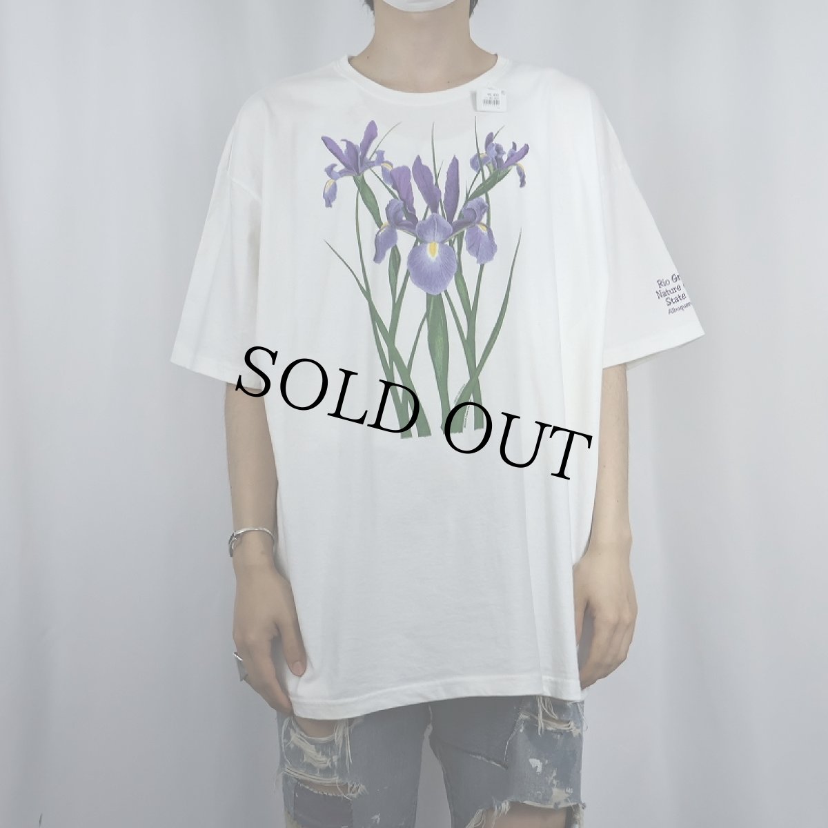 画像2: Rio Grande Nature Center State Park フラワープリントTシャツ 2XL (2)