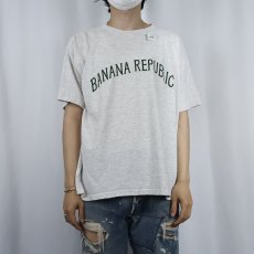 画像2: 90's BANANA REPUBLIC ロゴプリントTシャツ (2)