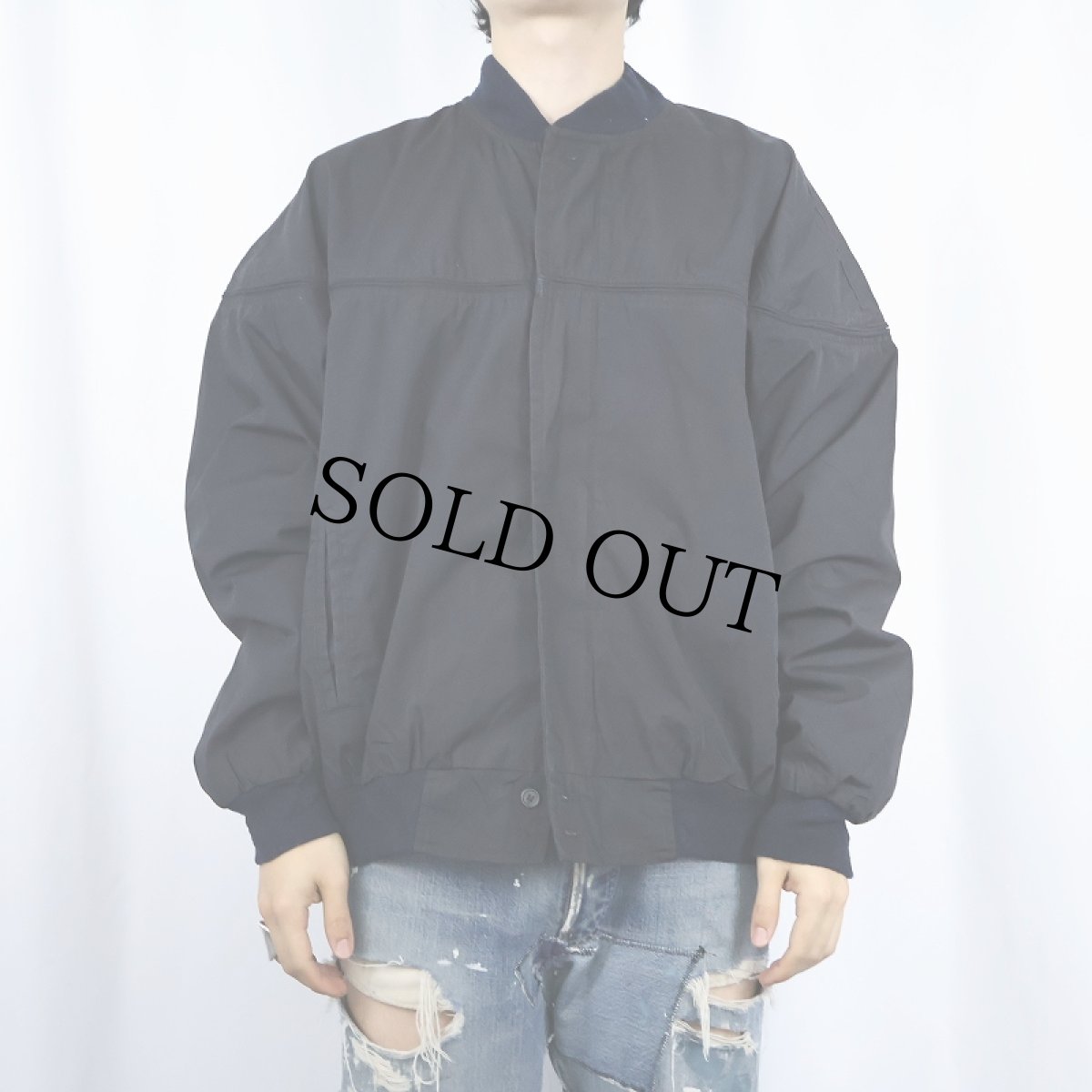 画像2: ORIGINAL WINDBREAKER ダービージャケット BLACK L (2)