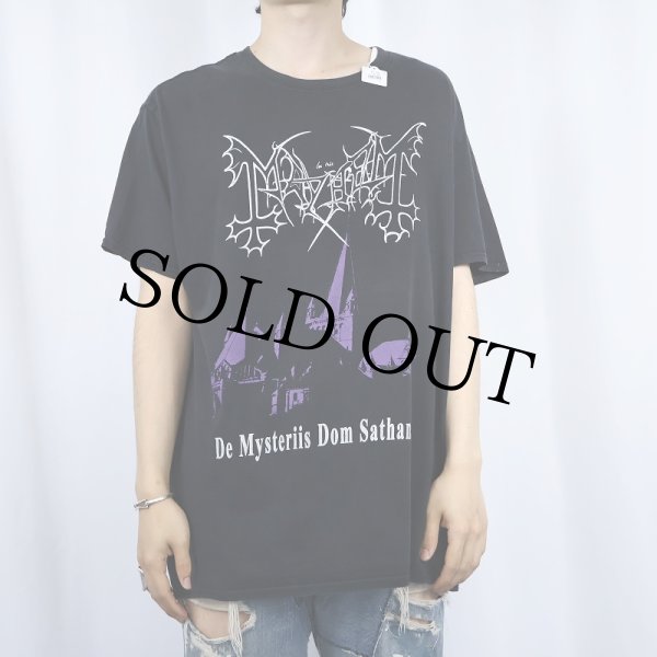 バンドTシャツ メイヘム バンT ミュージック 音楽 ブラック 黒