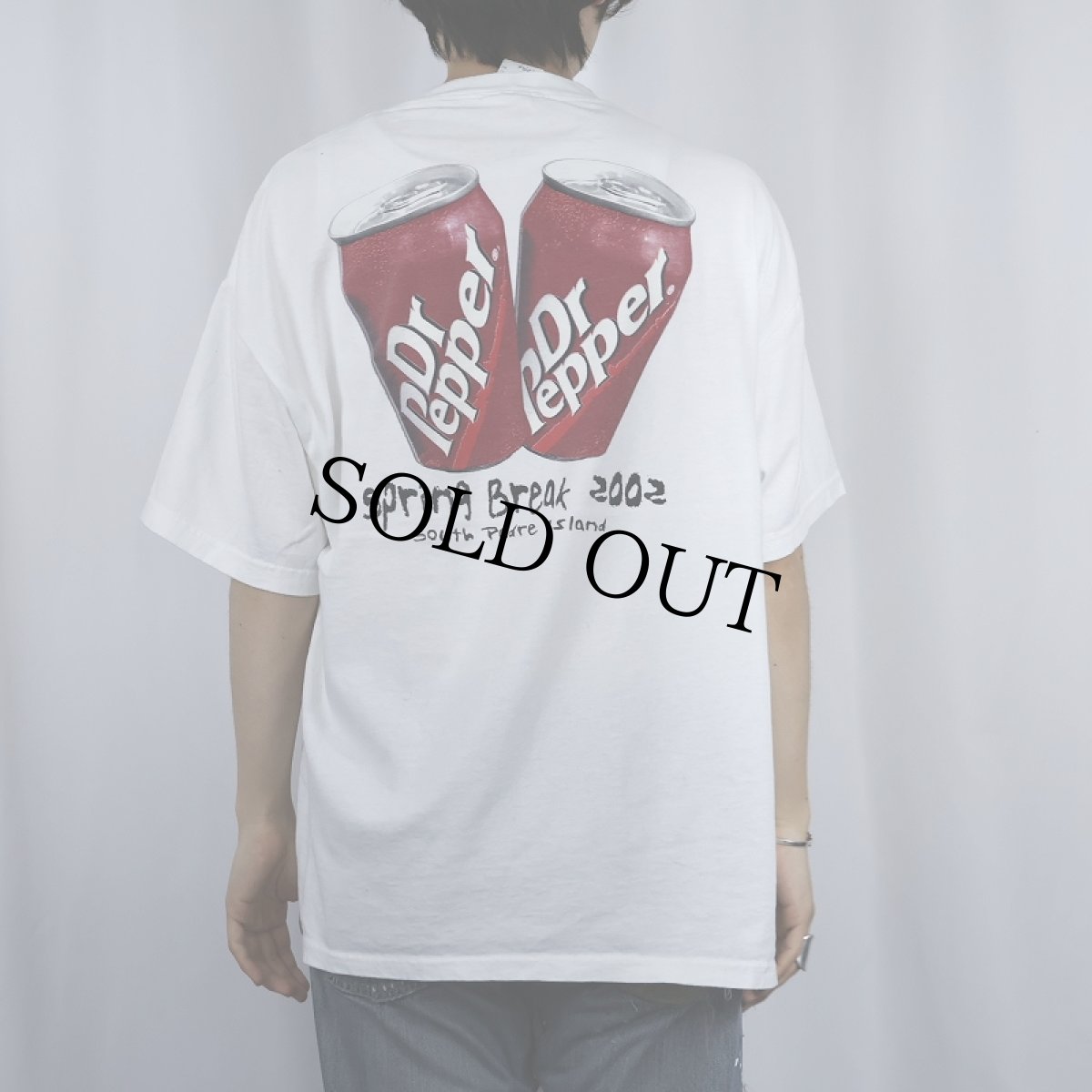 画像4: 2000's Dr Pepper "NICE CANS" 飲料メーカー プリントTシャツ XL (4)