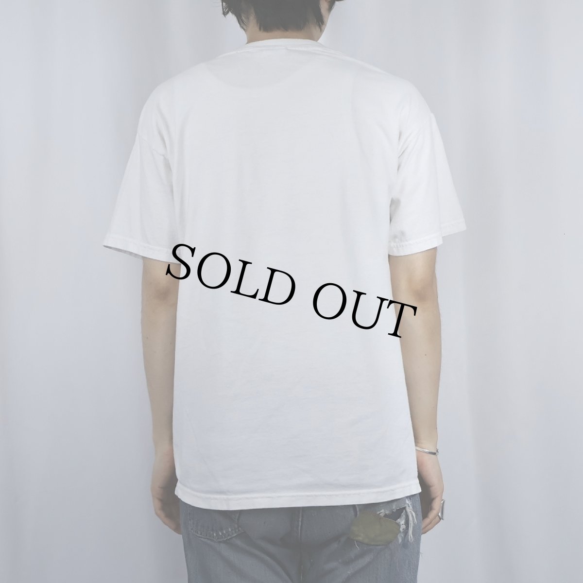 画像3: "Ben&Alber's" パロディプリントTシャツ M (3)