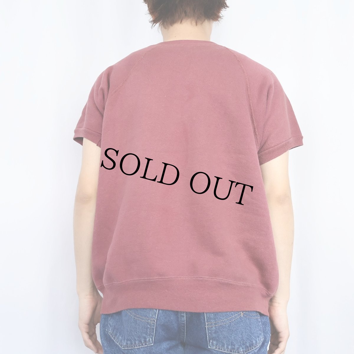 画像3: 50's "ILLEGITIMUS NON CARBORUNDUM" 半袖 ラグランスウェット (3)