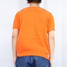 画像3: 60's TOWNCRAFT Penneys "TEXAS Longhorns" 半袖ラグランスウェット (3)