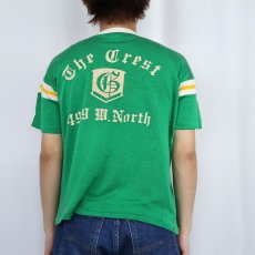 画像3: 60's MASON USA製 フロッキープリント WINTシャツ 42-44 (3)