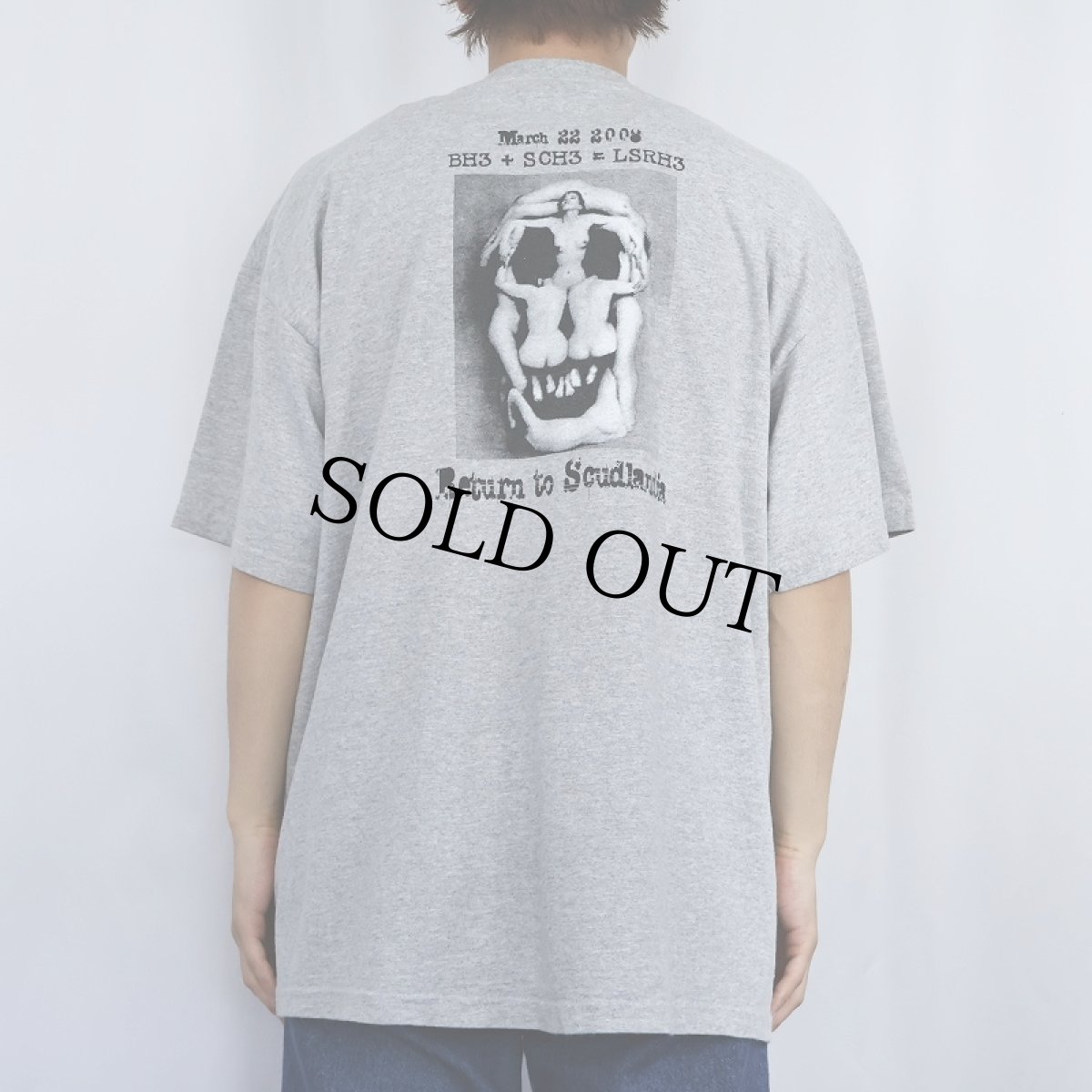 画像3: SALVADOR DALI × Philippe Halsman "官能的な死" アートプリントTシャツ XL (3)