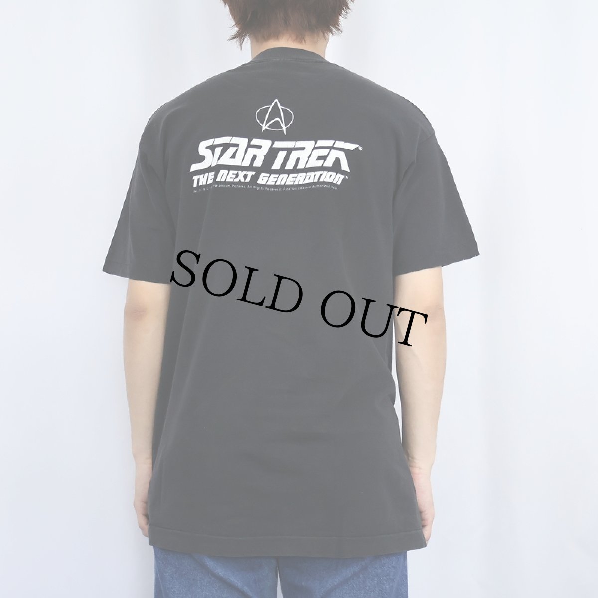 画像4: 90's STAR TREK CANADA製 "NCC-1701-D" TVドラマシリーズ プリントTシャツ BLACK L (4)