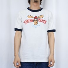 画像2: 90's Walley World USA製 "National Lampoon's Vacation" コメディ映画プリント リンガーTシャツ M (2)