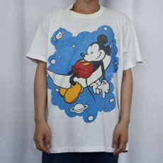 画像2: 90's Disney "MICKEY MOUSE" キャラクタープリントTシャツ (2)