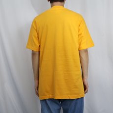 画像3: PEANUTS "Charlie Brown" キャラクタープリントTシャツ L (3)
