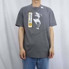 画像2: 80's KEIKO MATSUI USA製 ジャズピアニスト サイン入り プリントTシャツ L (2)