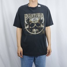 画像2: 2000's PANTERA ヘヴィメタルバンド プリントTシャツ BLACK L (2)