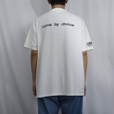 画像3: 90's LINUX JOURNAL "Geek by nature" マガジン プリントTシャツ (3)