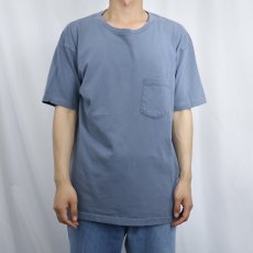 画像2: 90's GAP USA製 無地ポケットTシャツ L (2)