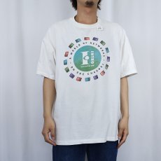 画像2: 90's INTRO TELEVISION 企業プリントTシャツ XL (2)