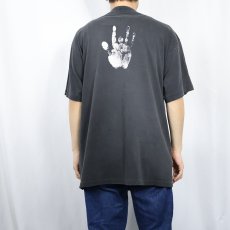 画像3: 90's JERRY GARCIA ミュージシャン 大判プリントTシャツ BLACK XL (3)