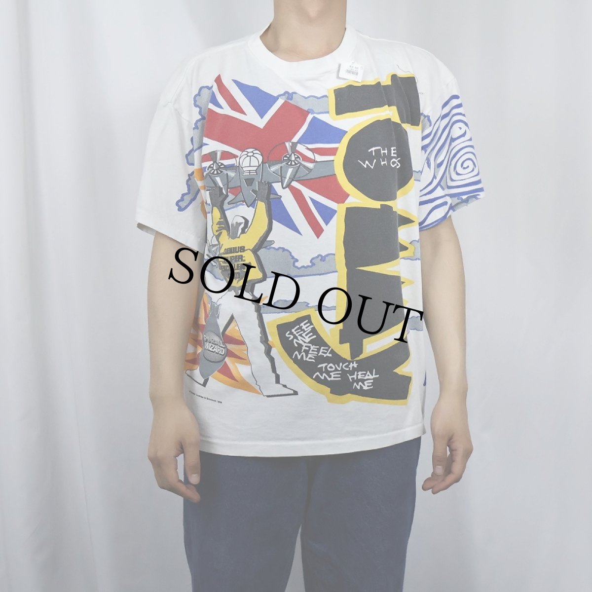 画像2: 90's The Who CANADA製 "The Who's Tommy" ロックバンド ミュージカルプリントTシャツ (2)