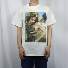 画像2: 90's BON JOVI USA製 ロックバンド プリントTシャツ L (2)